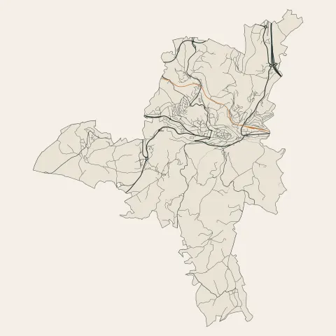 Saint-Flour : voies
