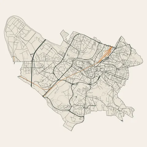 Angoulême : voies
