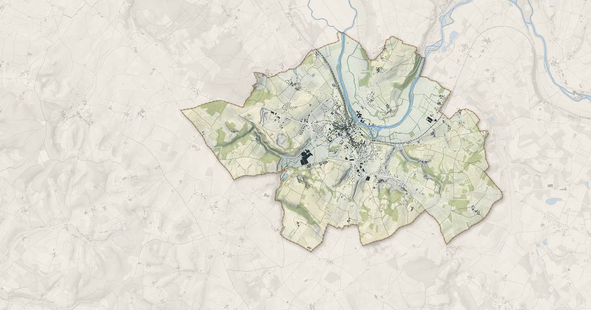 Portrait cartographique de Châteauneuf-sur-Charente : relief, eau, forêts, bâti et voies, calculés à partir des données de l'IGN