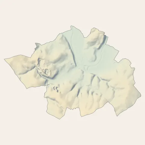 Châteauneuf-sur-Charente : relief