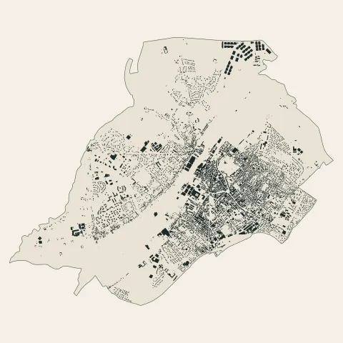 Cognac : bâti