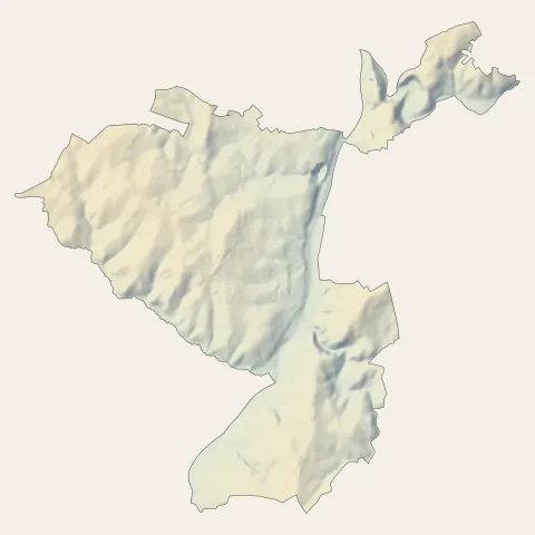 Confolens : relief