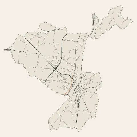 Confolens : voies