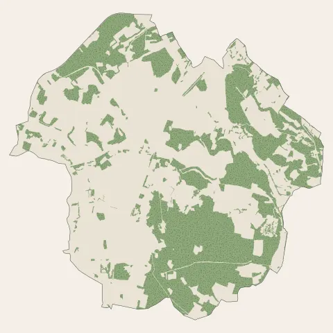 La Couronne : bois, forêts et landes