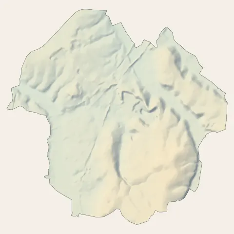 La Couronne : relief