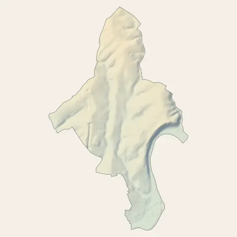 Fléac : relief