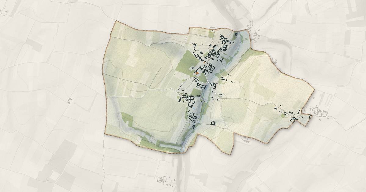 Portrait cartographique de Fleurac : relief, eau, forêts, bâti et voies, calculés à partir des données de l'IGN