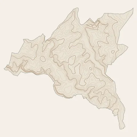 Garat : courbes de niveau