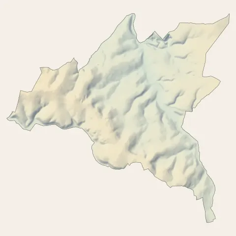 Garat : relief