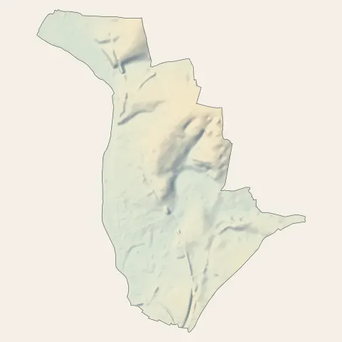 Gond-Pontouvre : relief