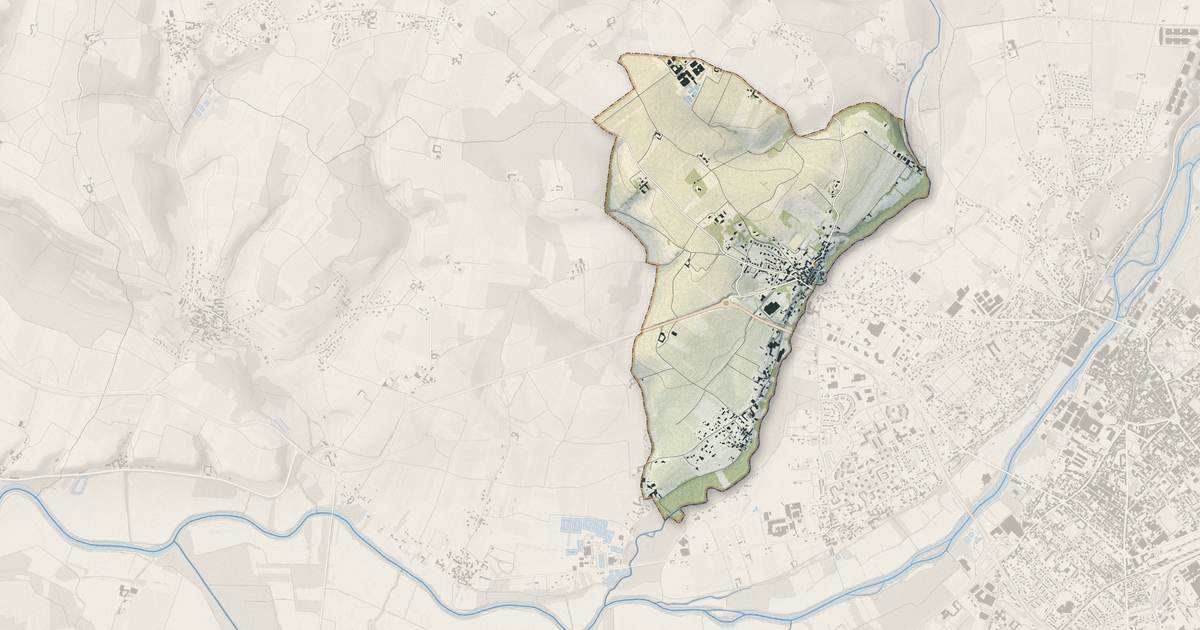 Portrait cartographique de Javrezac : relief, eau, forêts, bâti et voies, calculés à partir des données de l'IGN