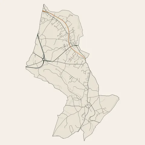 Magnac-sur-Touvre : voies