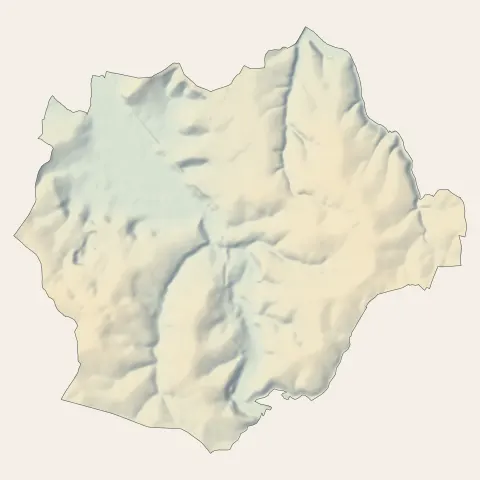 Mouthiers-sur-Boëme : relief