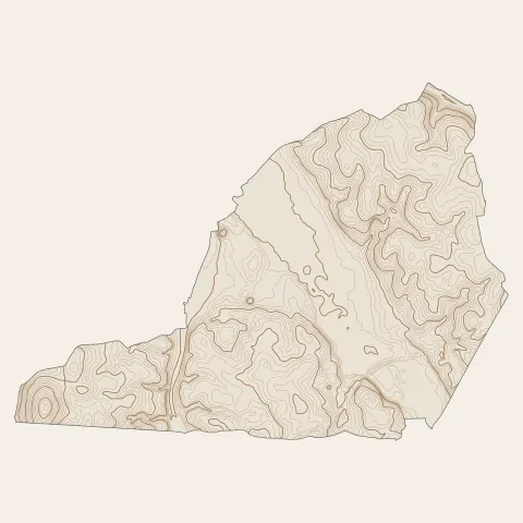Rivières : courbes de niveau