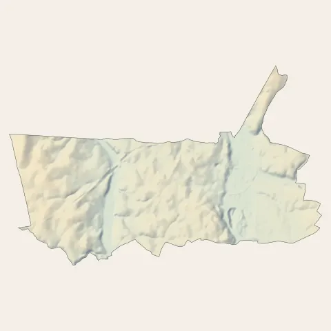 La Rochefoucauld-en-Angoumois : relief