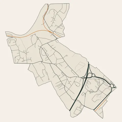 Saint-Michel : voies