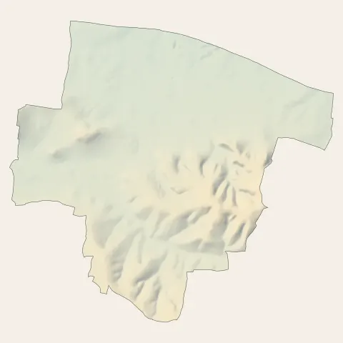 Segonzac : relief