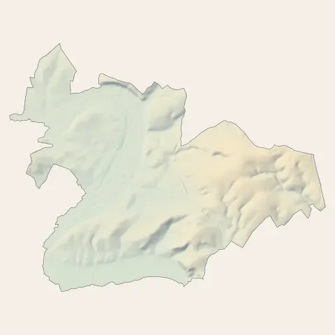 La Boixe : relief