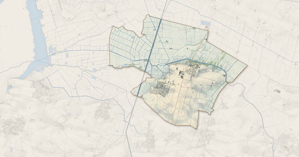 Portrait cartographique de Andilly : relief, eau, forêts, bâti et voies, calculés à partir des données de l'IGN