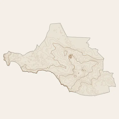 Angoulins : courbes de niveau
