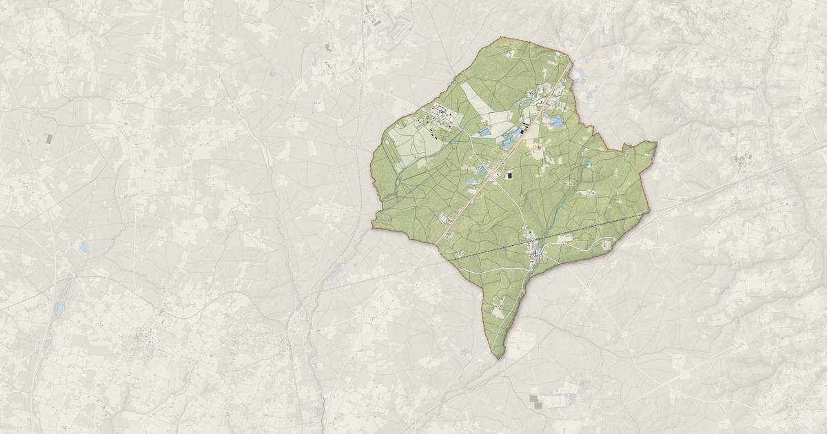 Portrait cartographique de Bedenac : relief, eau, forêts, bâti et voies, calculés à partir des données de l'IGN
