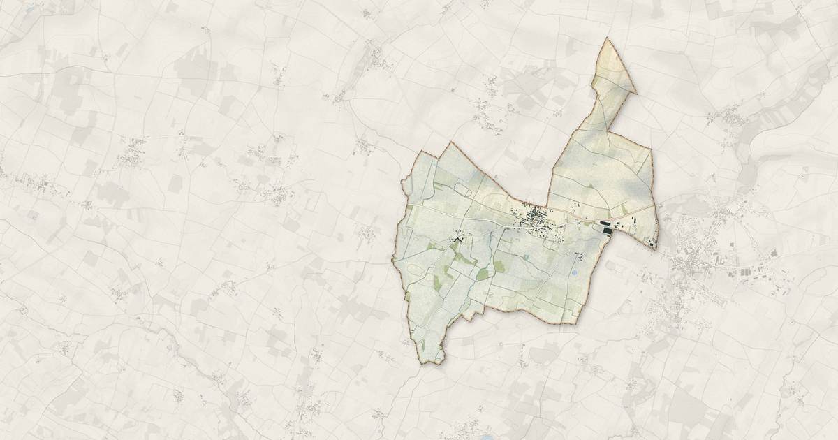 Portrait cartographique de Blanzac-lès-Matha : relief, eau, forêts, bâti et voies, calculés à partir des données de l'IGN