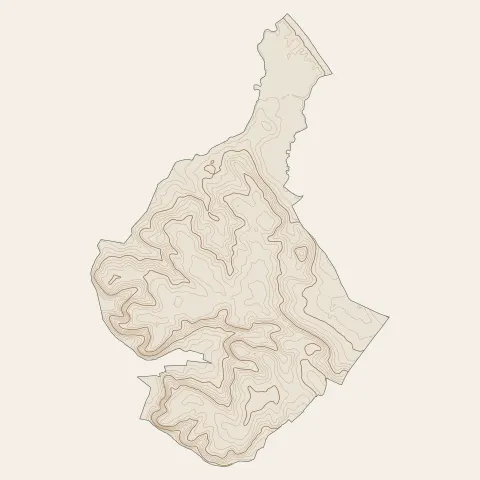 Breuillet : courbes de niveau