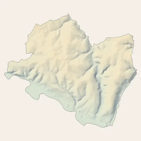 Chaniers : relief