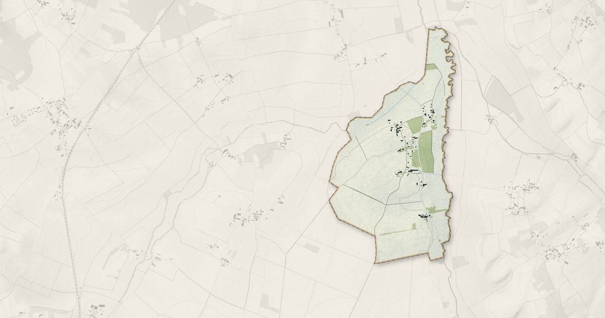 Portrait cartographique de Chaunac : relief, eau, forêts, bâti et voies, calculés à partir des données de l'IGN