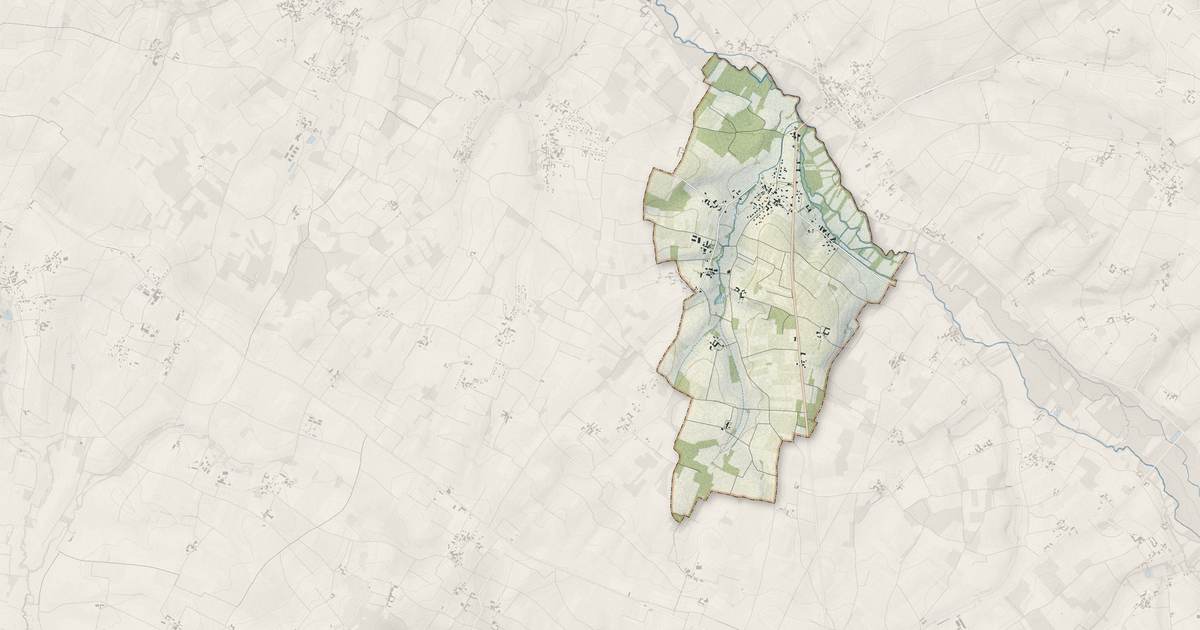Portrait cartographique de Cierzac : relief, eau, forêts, bâti et voies, calculés à partir des données de l'IGN