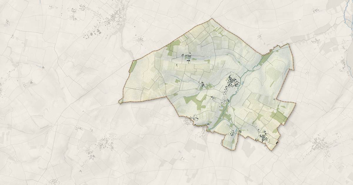 Portrait cartographique de Coulonges : relief, eau, forêts, bâti et voies, calculés à partir des données de l'IGN