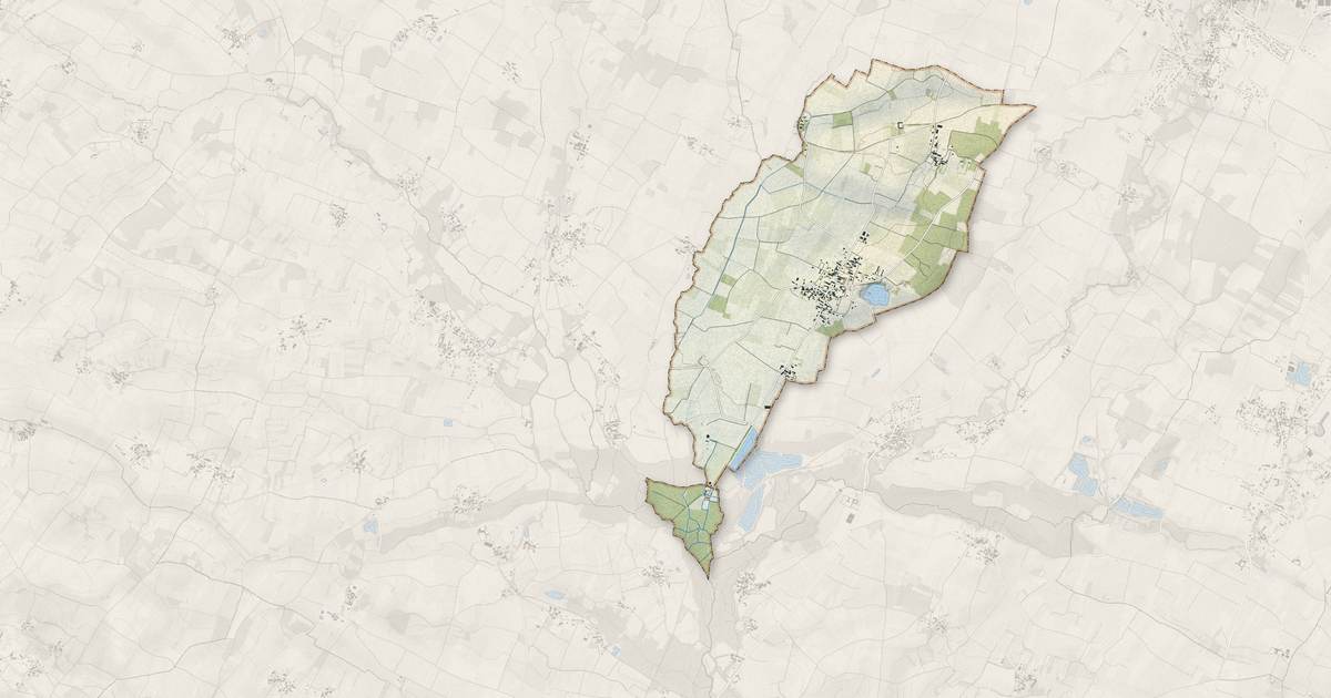 Portrait cartographique de Courcerac : relief, eau, forêts, bâti et voies, calculés à partir des données de l'IGN