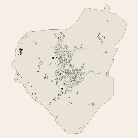 Échillais : bâti