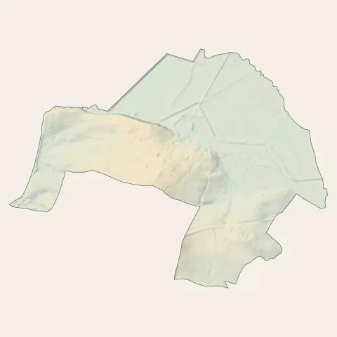 Esnandes : relief