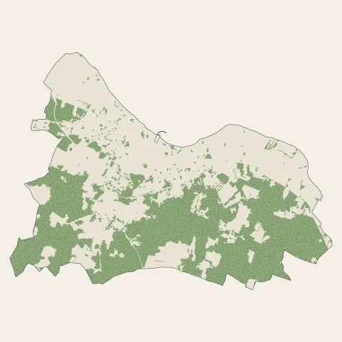 La Flotte : bois, forêts et landes