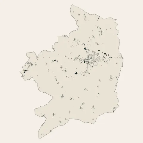 Gémozac : bâti