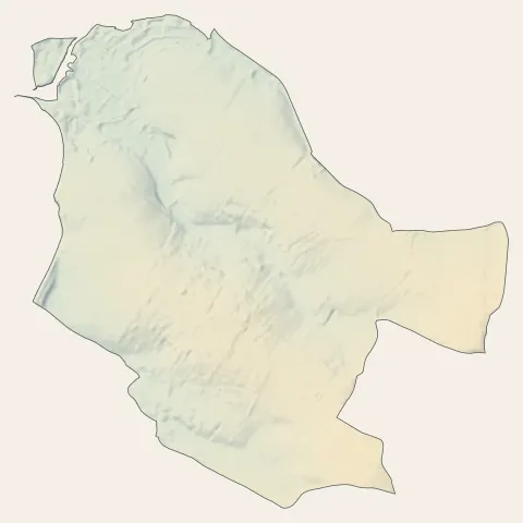 L'Houmeau : relief