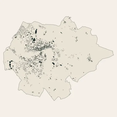 Jonzac : bâti
