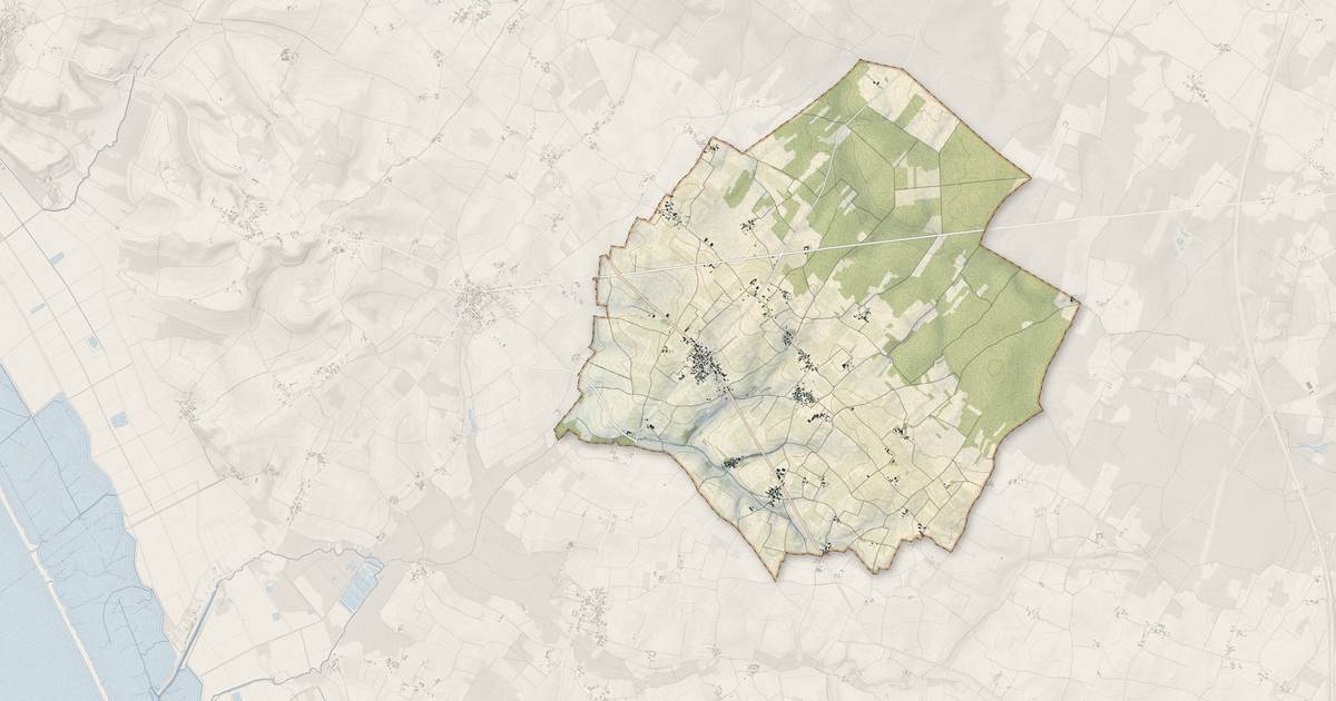 Portrait cartographique de Lorignac : relief, eau, forêts, bâti et voies, calculés à partir des données de l'IGN
