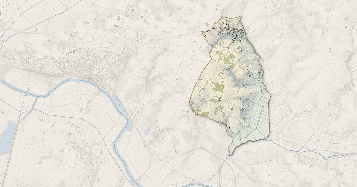 Portrait cartographique de Lussant : relief, eau, forêts, bâti et voies, calculés à partir des données de l'IGN