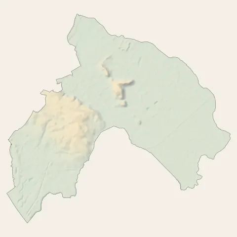 Marennes-Hiers-Brouage : relief