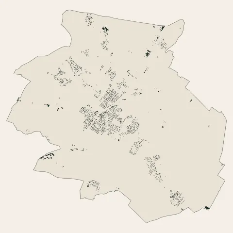 Médis : bâti
