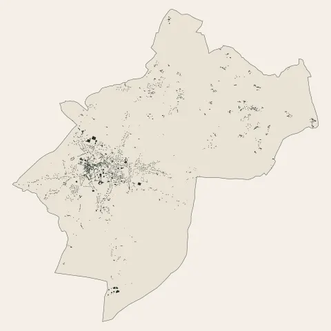 Montendre : bâti