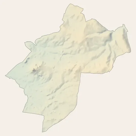 Montendre : relief