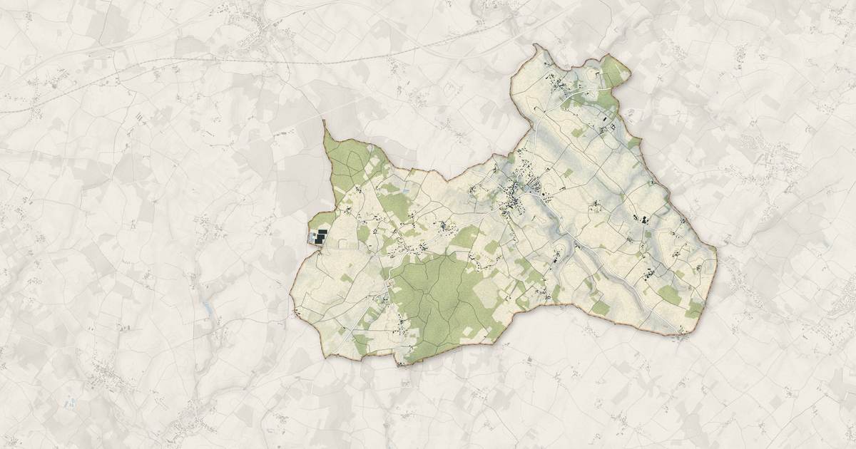 Portrait cartographique de Rétaud : relief, eau, forêts, bâti et voies, calculés à partir des données de l'IGN
