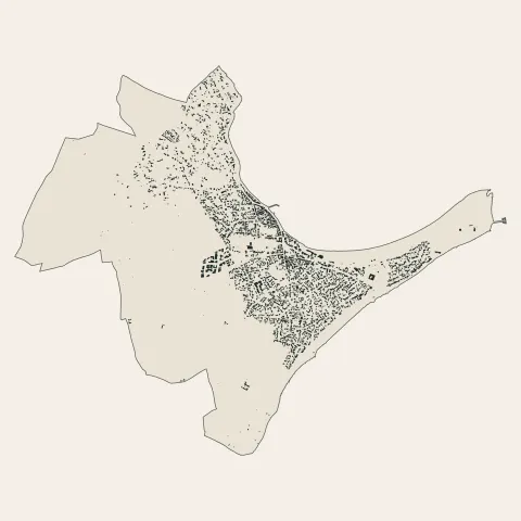 Rivedoux-Plage : bâti