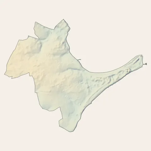 Rivedoux-Plage : relief
