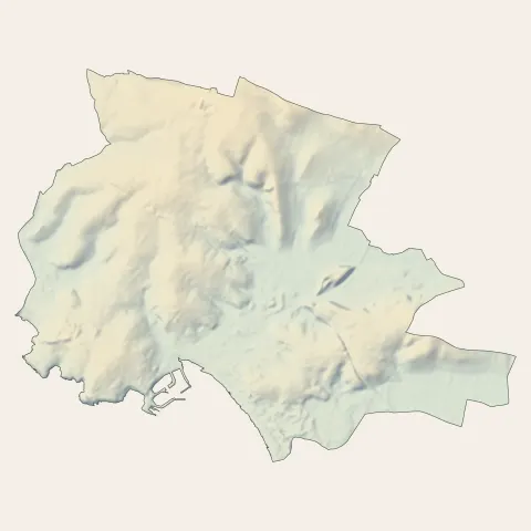 Royan : relief