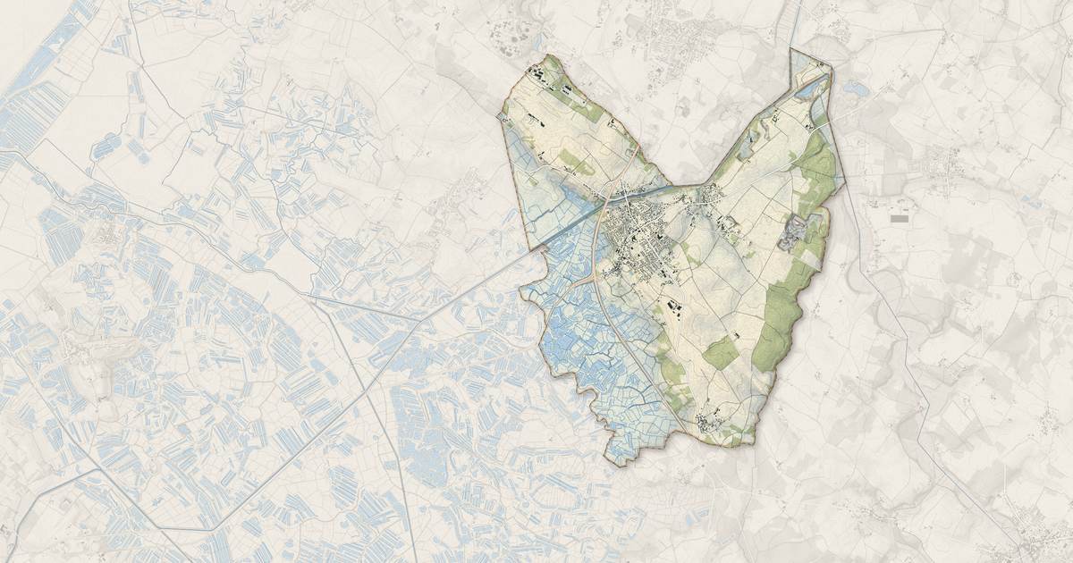 Portrait cartographique de Saint-Agnant : relief, eau, forêts, bâti et voies, calculés à partir des données de l'IGN