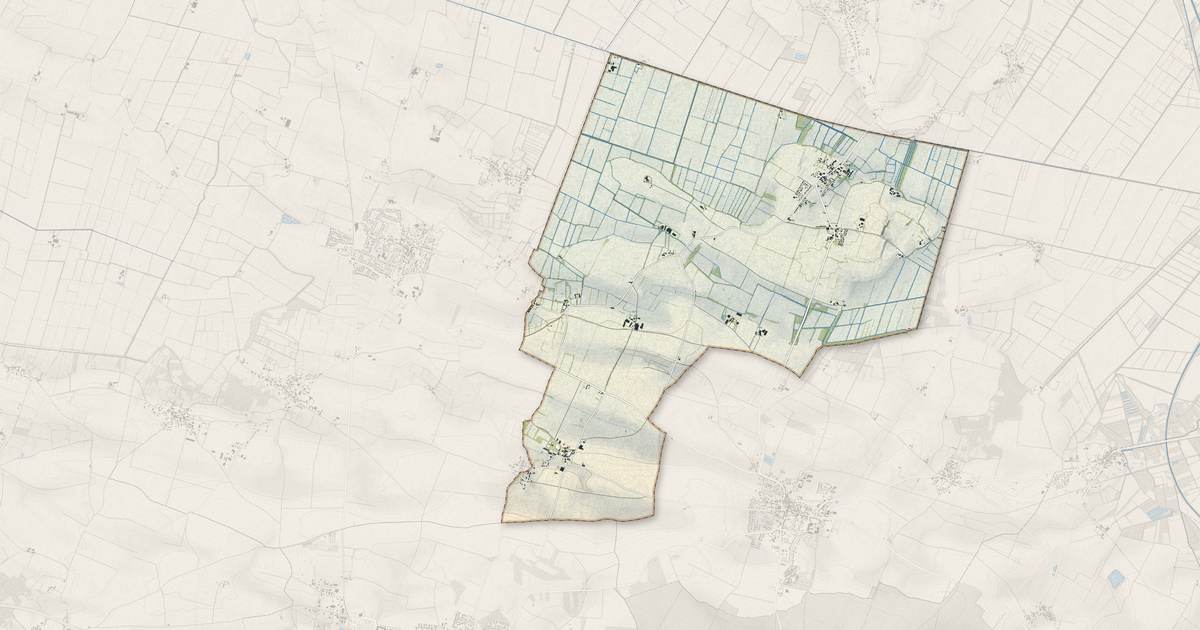 Portrait cartographique de Saint-Cyr-du-Doret : relief, eau, forêts, bâti et voies, calculés à partir des données de l'IGN